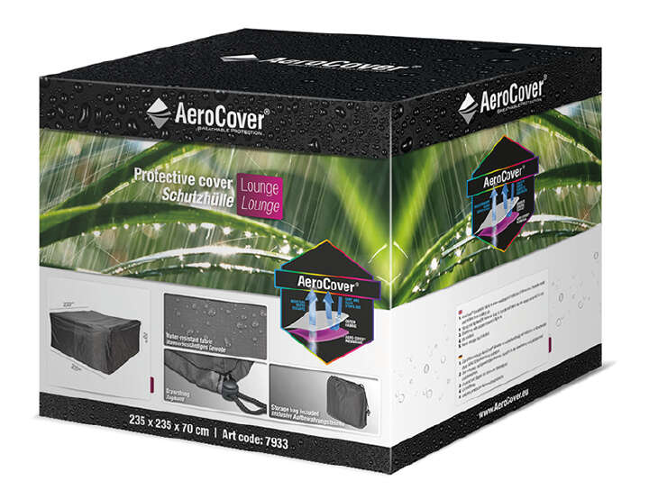 AeroCover Atmungsaktive Schutzhülle für Lounge-Sets 235x235x70 cm